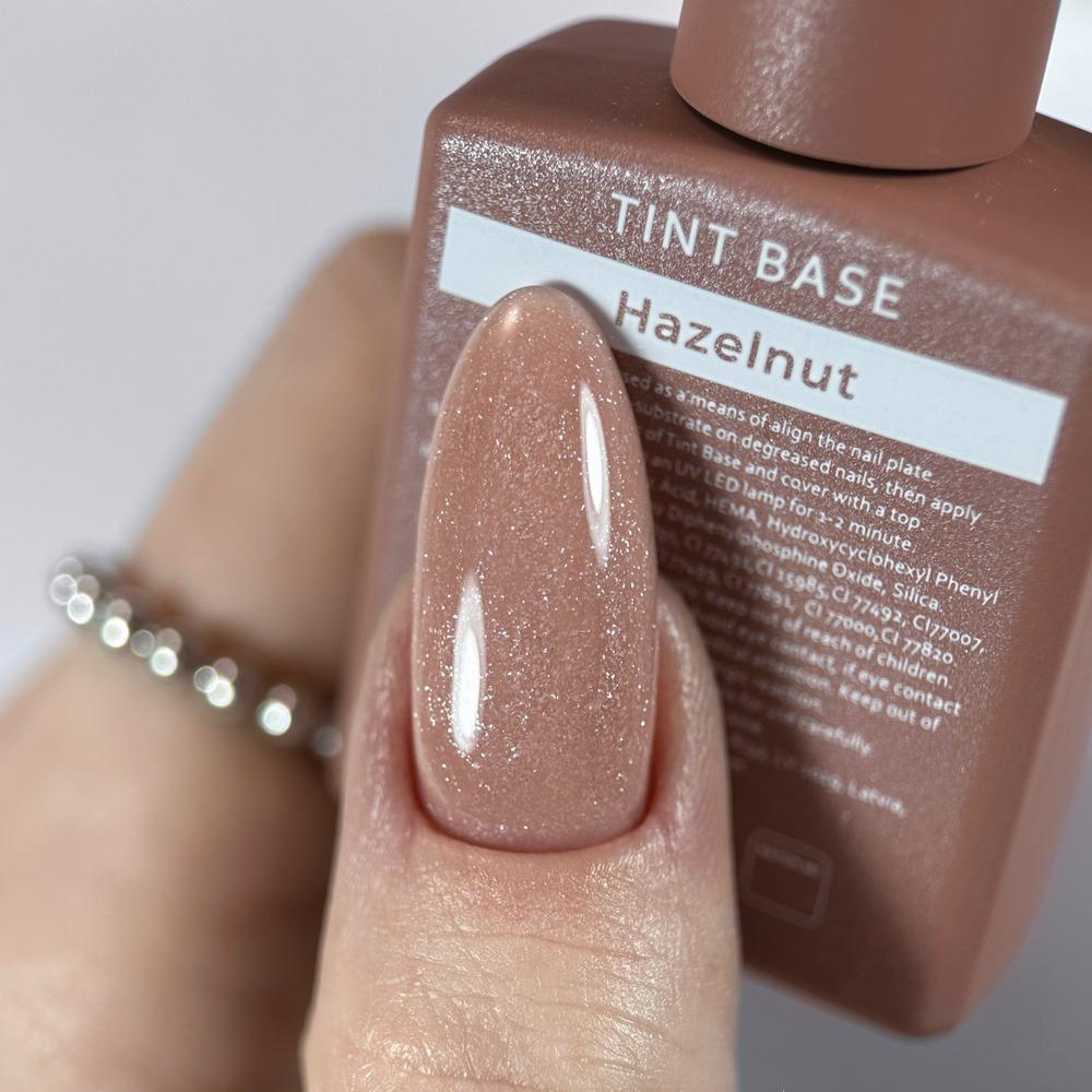 HELLO Tint Base with Shimmer "Hazelnut", 15ml