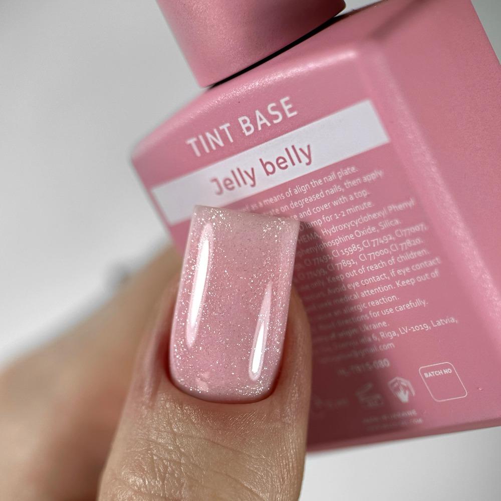 HEYLOVE Tint Base with Shimmer "Jelly Belly", 15ml - Level Up Beauty Supply