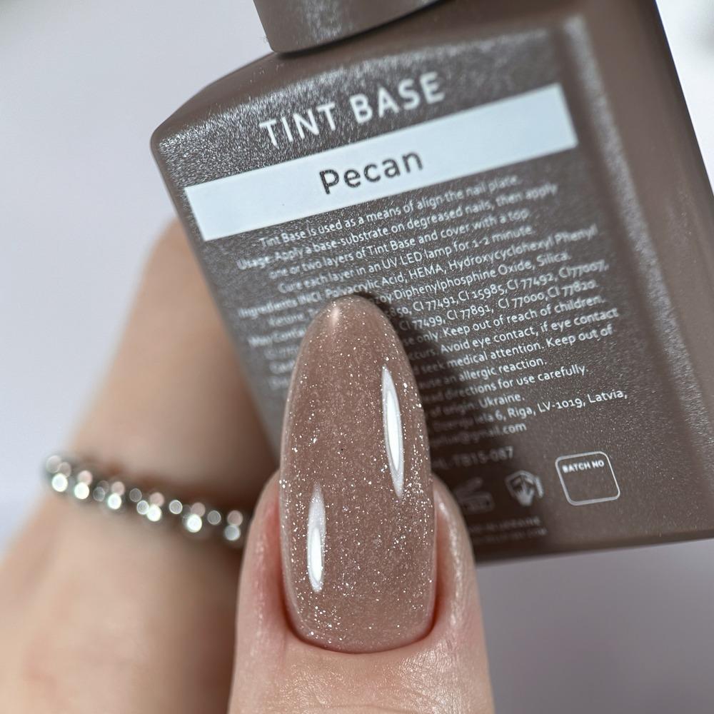 HELLO Tint Base with Shimmer "Pecan", 15ml