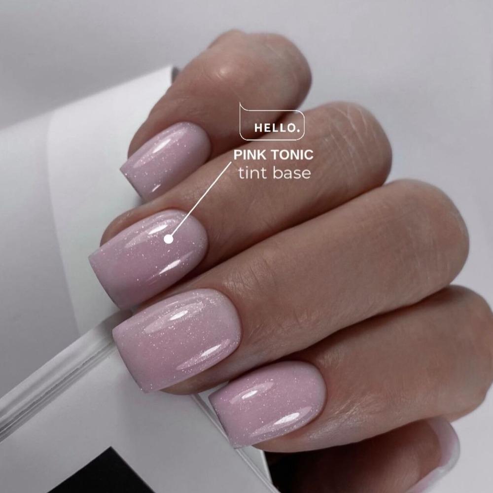HEYLOVE Tint Base with Shimmer "Pink tonic", 15ml - Level Up Beauty Supply