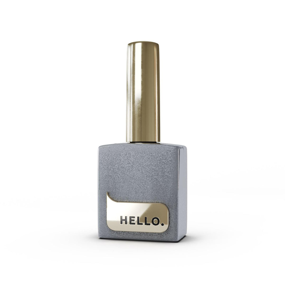 HELLO Top Coat "Silver Shimmer", 15ml