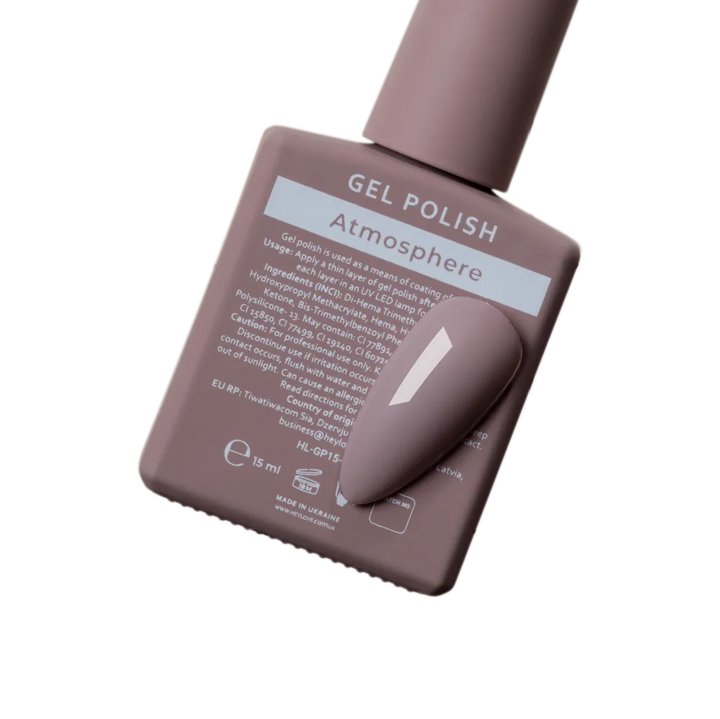 HEYLOVE Gel Polish "Atmosphere", 15 ml (TPO Free)