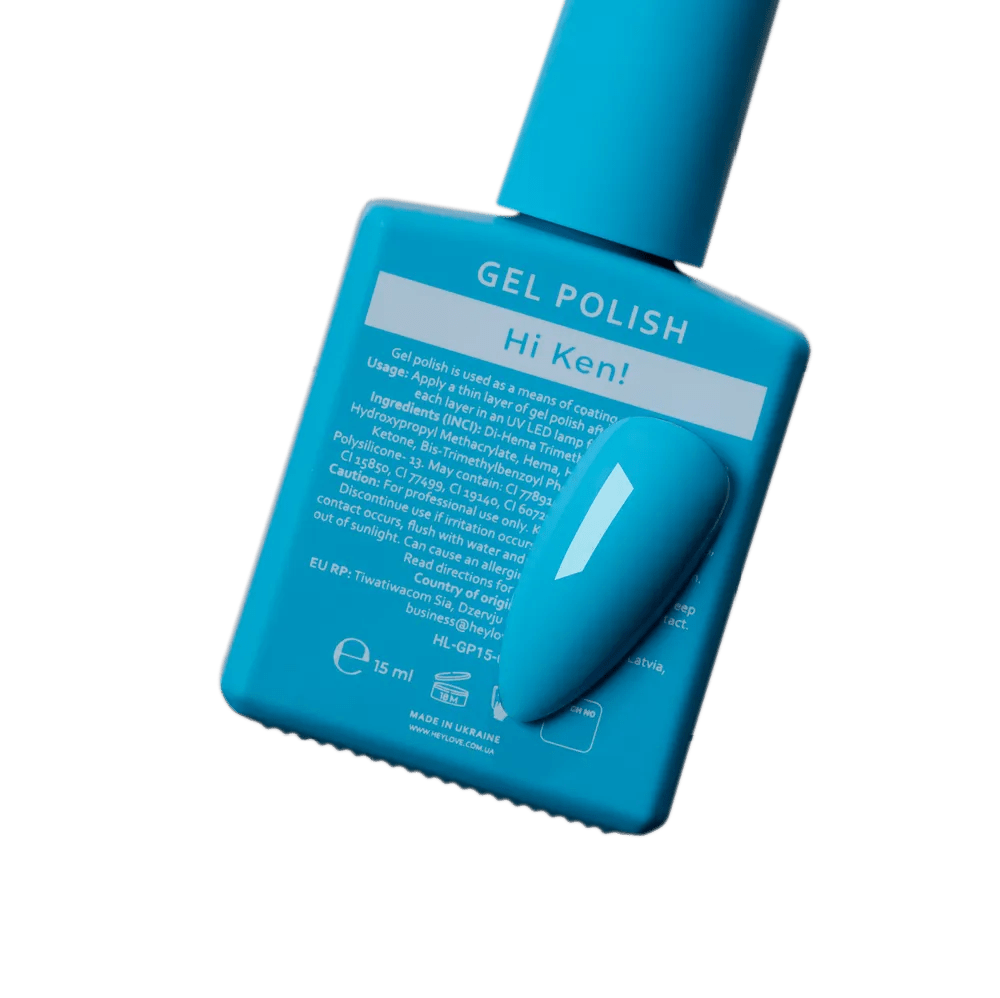 HEYLOVE Gel Polish "Hi Ken!", 15 ml (TPO Free) - Level Up Beauty Supply