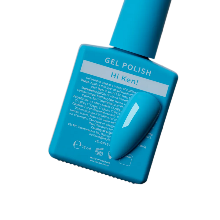 HEYLOVE Gel Polish "Hi Ken!", 15 ml (TPO Free)