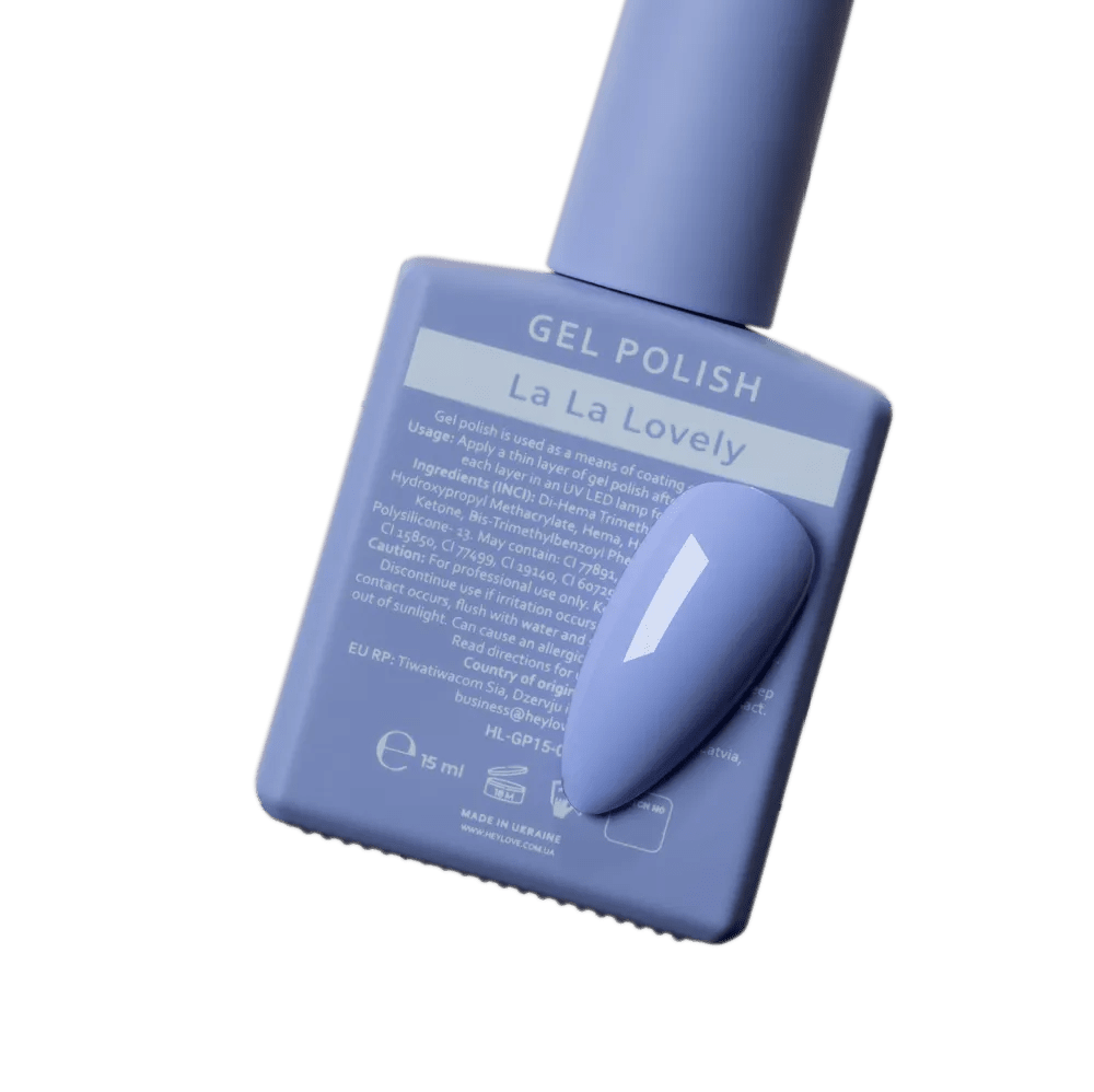 HEYLOVE Gel Polish "La La Lovely", 15 ml (TPO Free) - Level Up Beauty Supply
