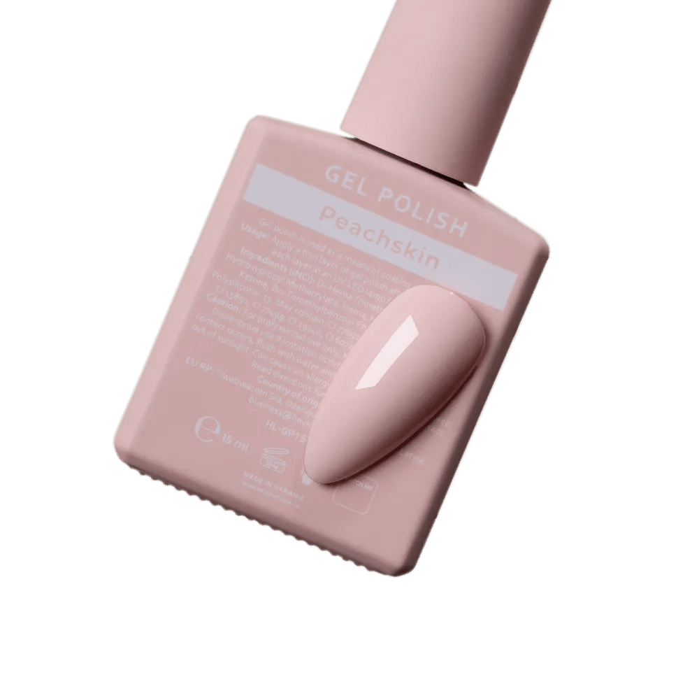 HEYLOVE Gel Polish "Peachskin", 15 ml (TPO Free) - Level Up Beauty Supply