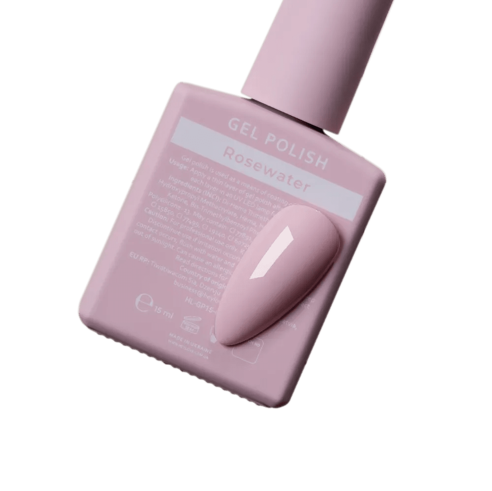 HEYLOVE Gel Polish "Rosewater", 15 ml (TPO Free) - Level Up Beauty Supply