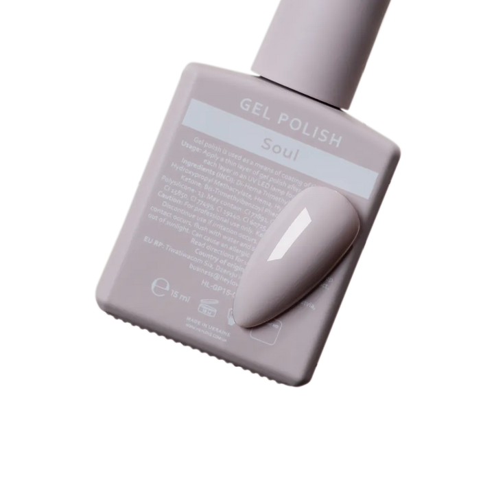 HEYLOVE Gel Polish "Soul", 15 ml (TPO Free)