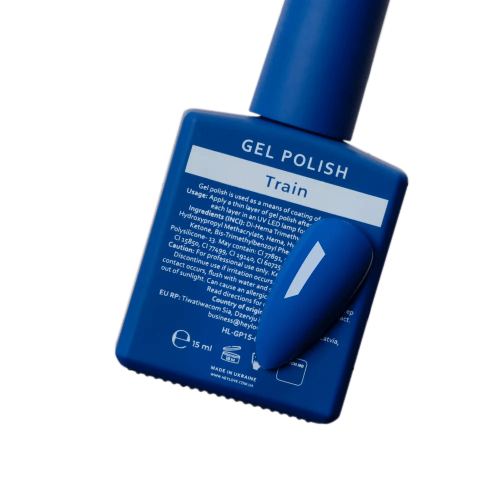 HEYLOVE Gel Polish "Train", 15 ml (TPO Free) - Level Up Beauty Supply
