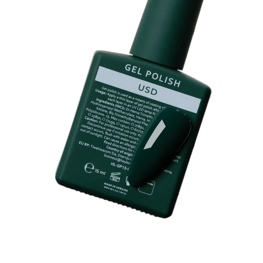 HEYLOVE Gel Polish "USD", 15 ml (TPO Free) - Level Up Beauty Supply