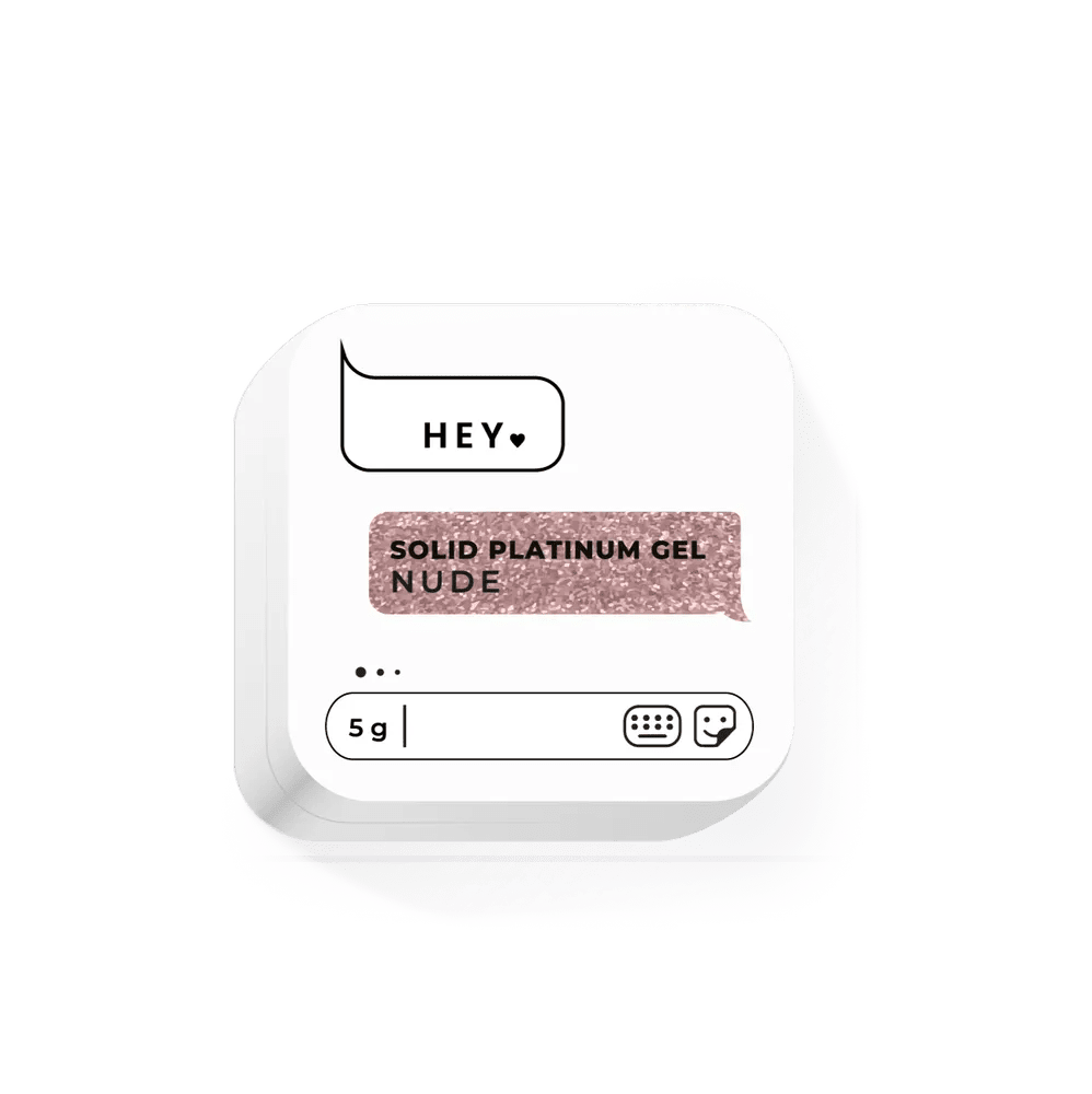 HEYLOVE Solid Platinum Gel Paint Nude, 5g - Level Up Beauty Supply