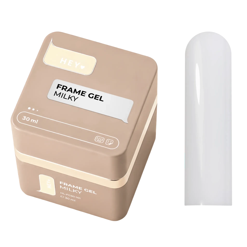 HEYLOVE - Frame Gel "Milky", 30 ml - Level Up Beauty Supply