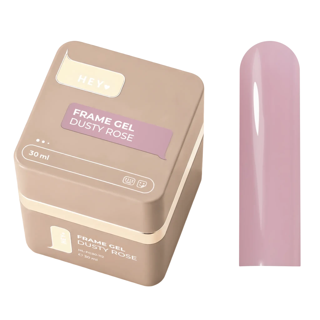 HEYLOVE - Frame Gel "Dusty Rose", 30 ml - Level Up Beauty Supply
