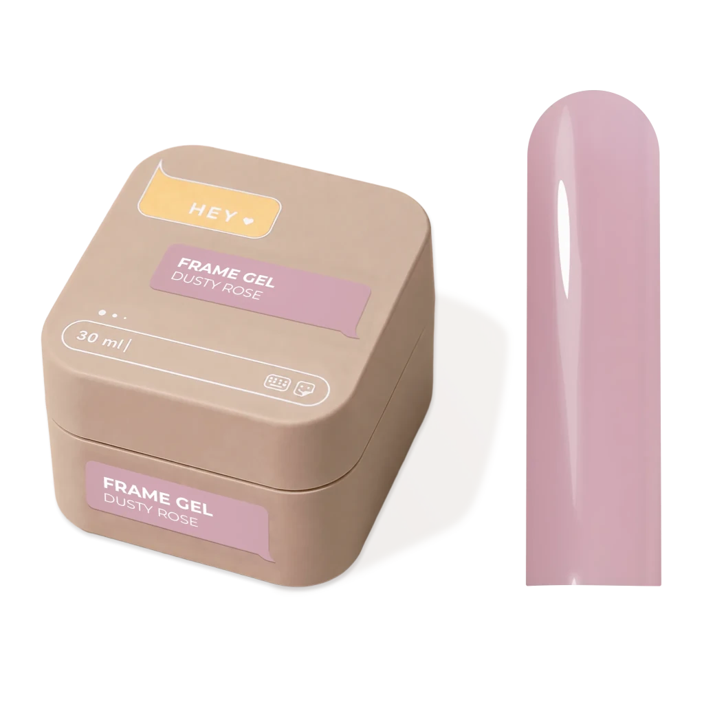 HEYLOVE - Frame Gel "Dusty Rose", 30 ml - Level Up Beauty Supply