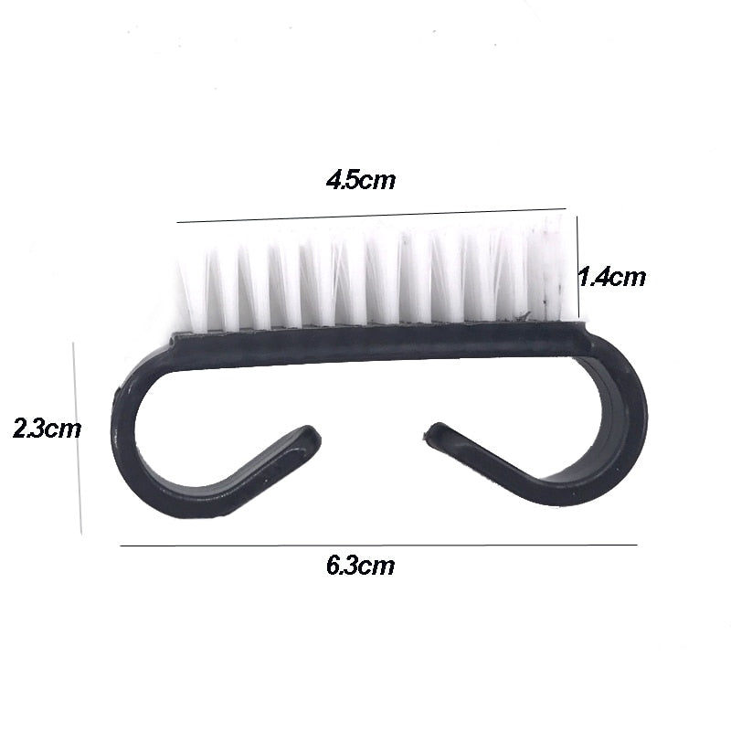 Small Manicure Dust Cleaning Brush, Hard, 1pcs