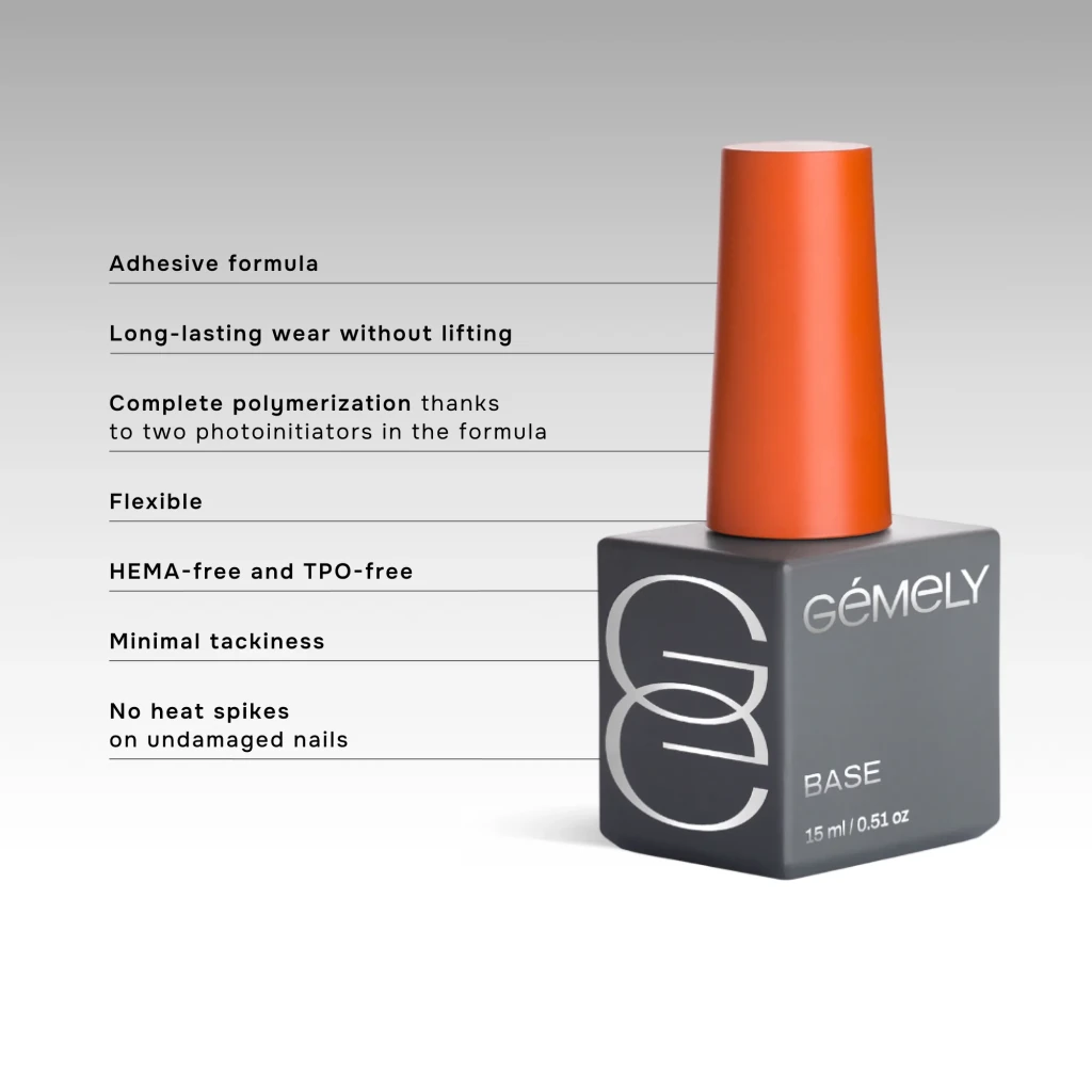Gemely Nano Base 15ml - Level Up Beauty Supply