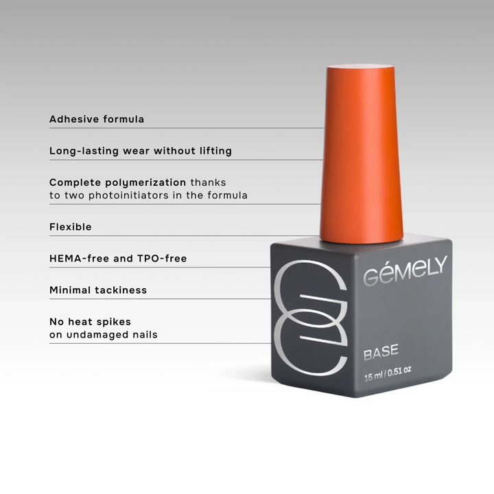 Gemely Nano Base 15ml - Level Up Beauty Supply