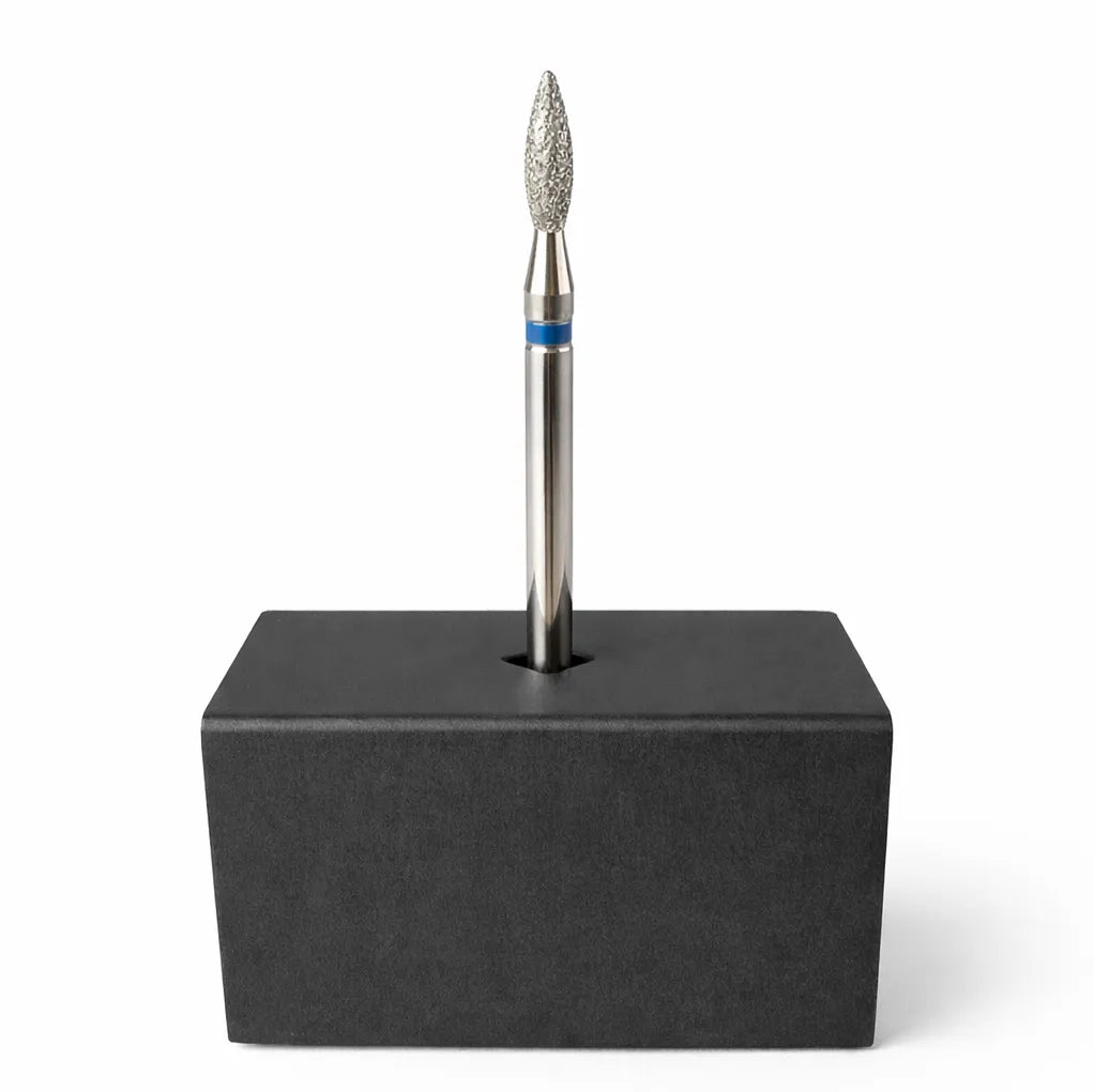 KAOLI - Diamond Nail Bit for Manicure "Pulsar", Medium Flame 2.1 - Level Up Beauty Supply