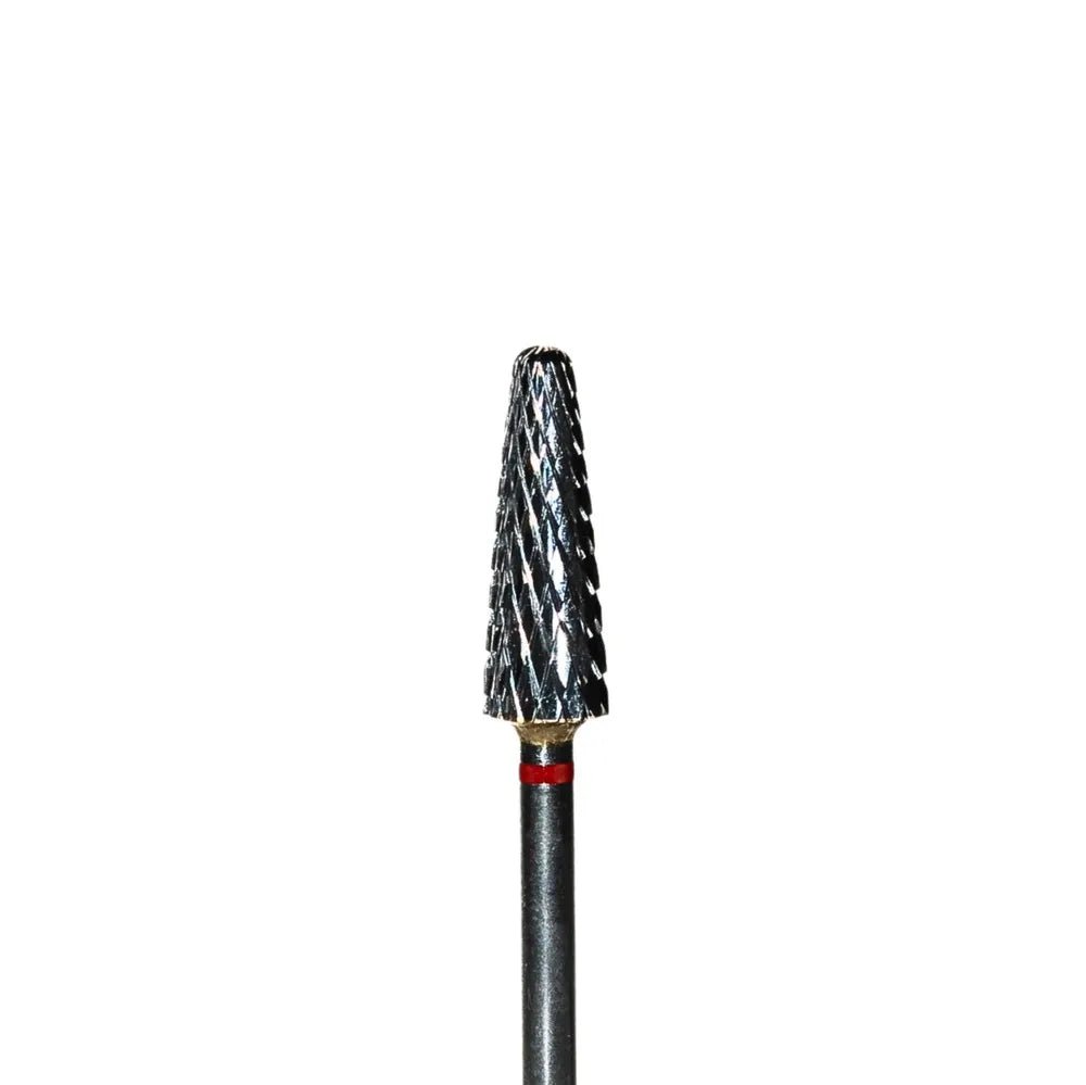 KAOLI - Tungsten Carbide Removal Bit Rounded Cone "Vega" (Fine) - Level Up Beauty Supply
