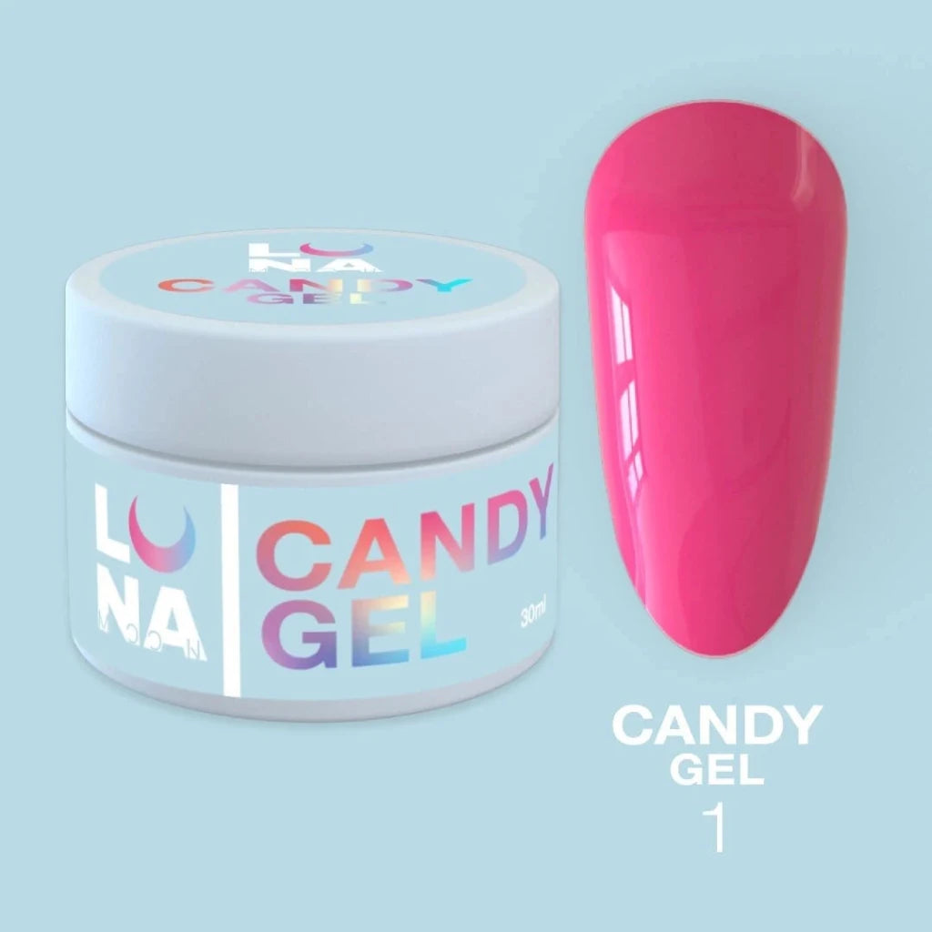 LUNAmoon Builder Gel Candy 01 15ml - Level Up Beauty Supply