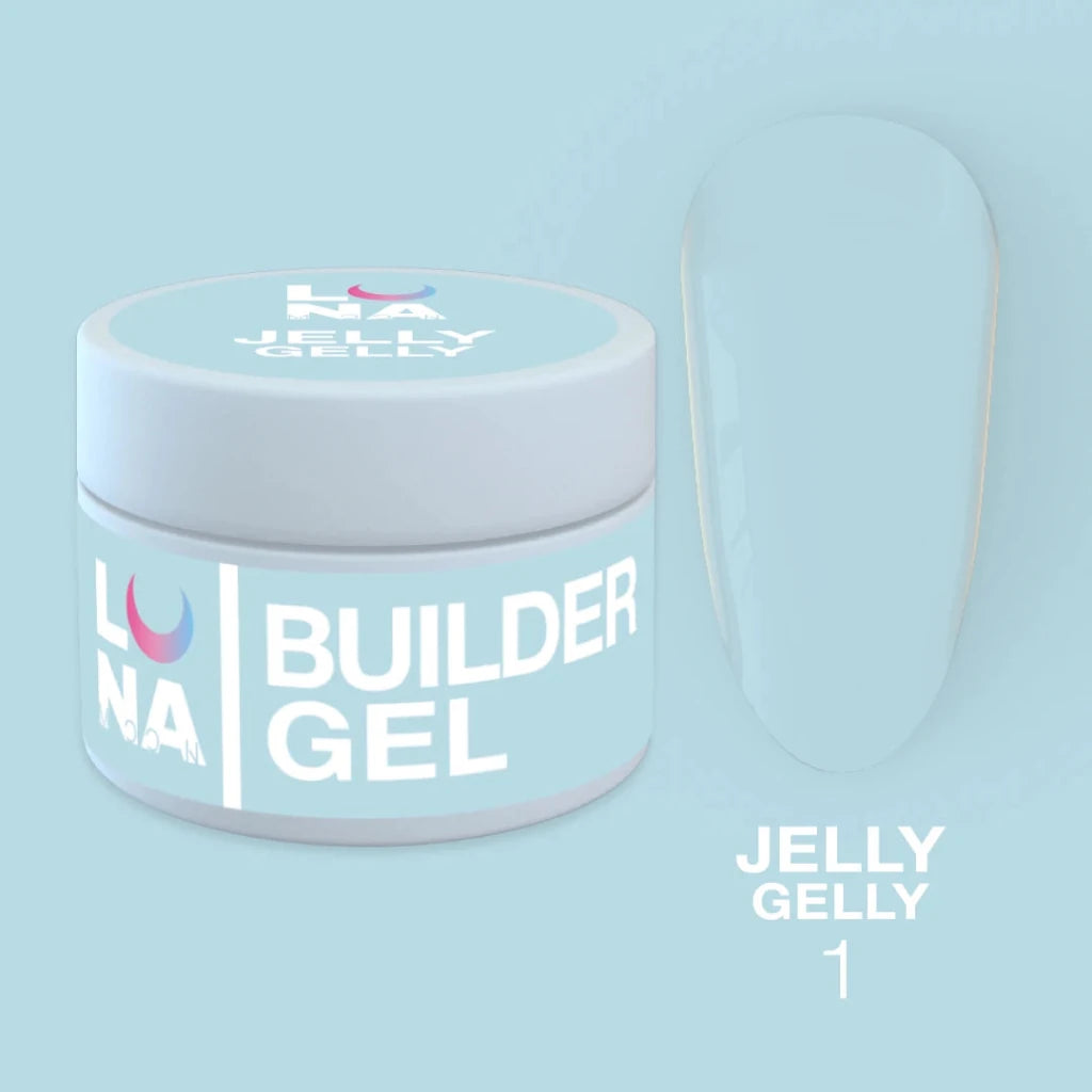 LUNAmoon Builder Gel Jelly Gelly 01 15ml - Level Up Beauty Supply