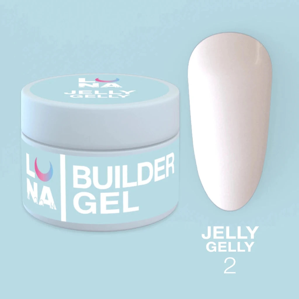 LUNAmoon Builder Gel Jelly Gelly 02, 15ml - Level Up Beauty Supply