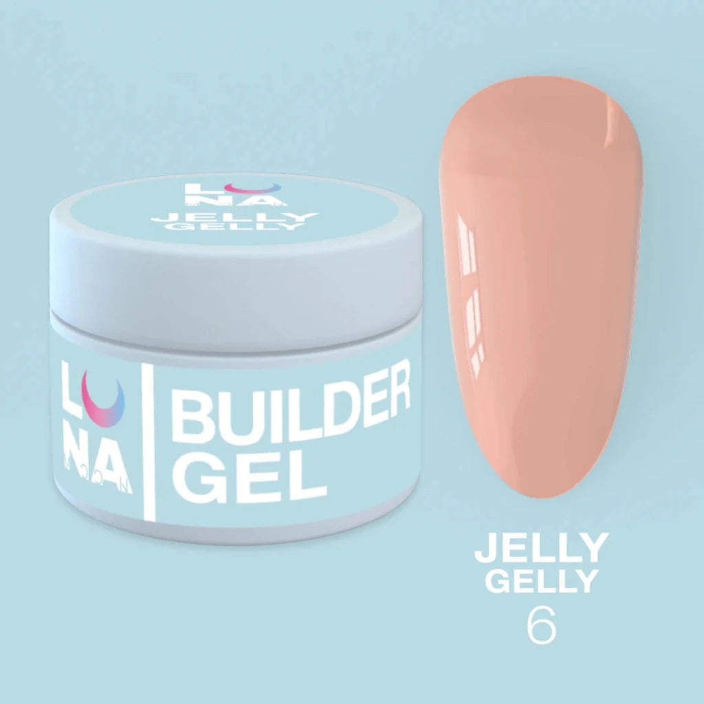 LUNAmoon Builder Gel Jelly Gelly 06 15ml - Level Up Beauty Supply