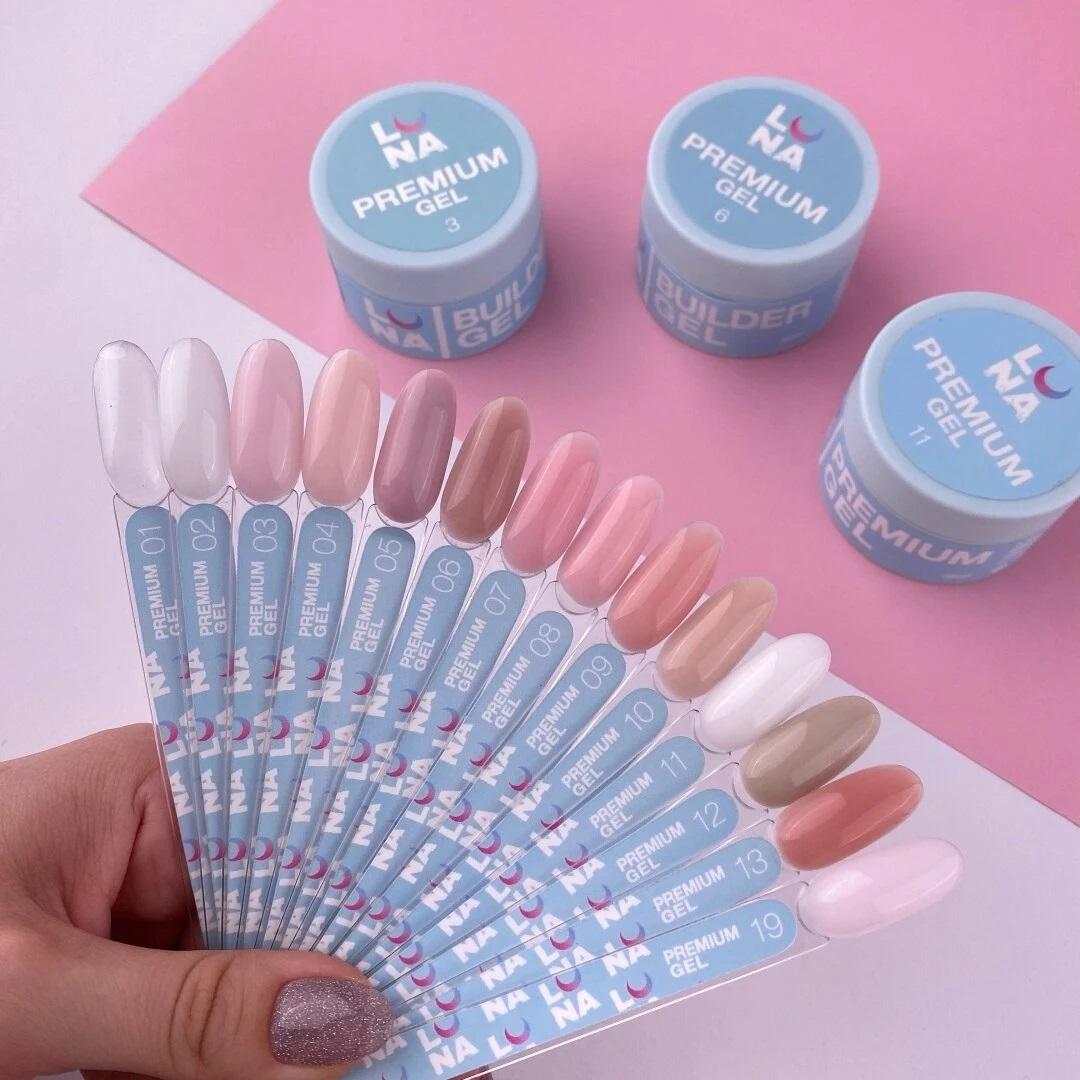 LUNAmoon Builder Gel Premium 01 - Level Up Beauty Supply