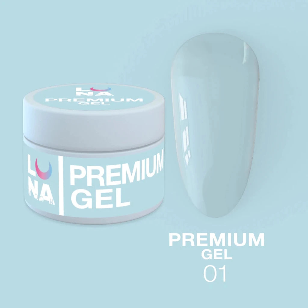 LUNAmoon Builder Gel Premium 01 - Level Up Beauty Supply
