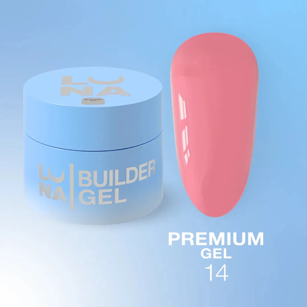 LUNAmoon Builder Gel Premium 14 - Level Up Beauty Supply