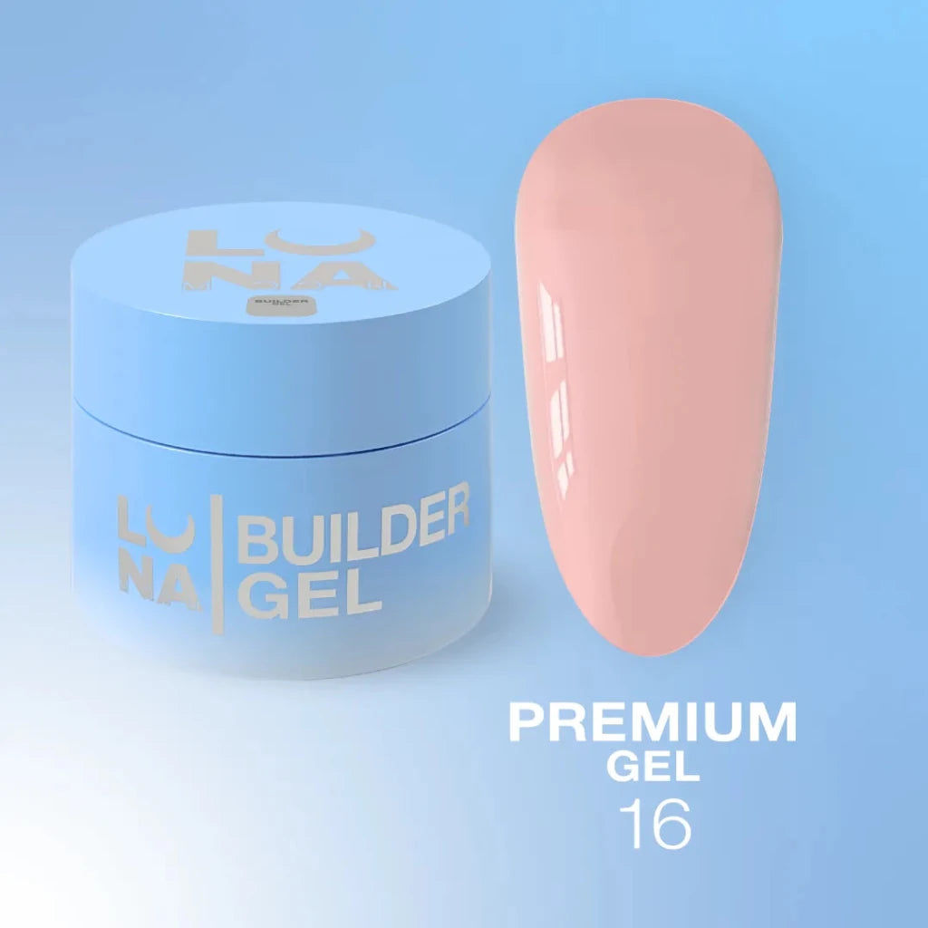 LUNAmoon Builder Gel Premium 16 - Level Up Beauty Supply