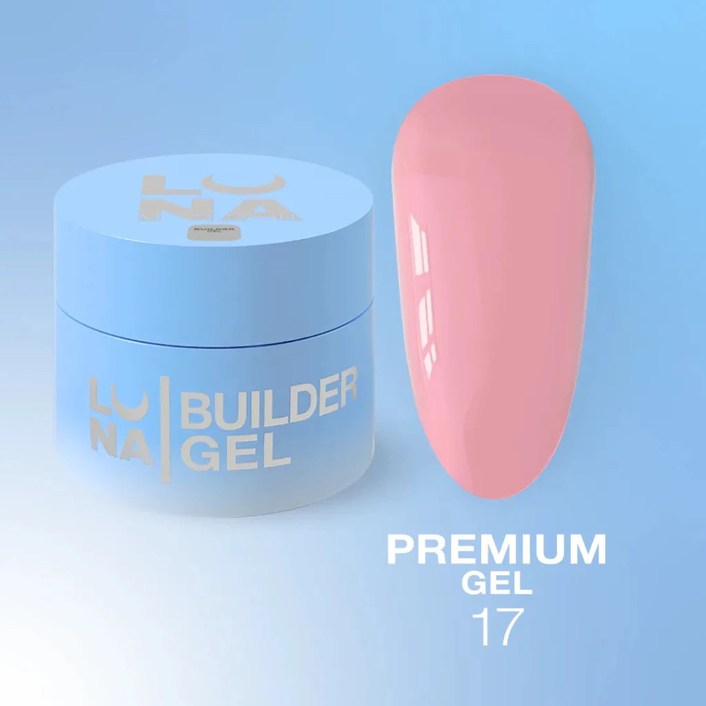 LUNAmoon Builder Gel Premium 17 - Level Up Beauty Supply