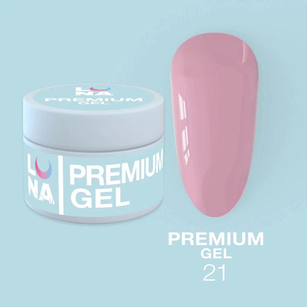LUNAmoon Builder Gel Premium 21 - Level Up Beauty Supply