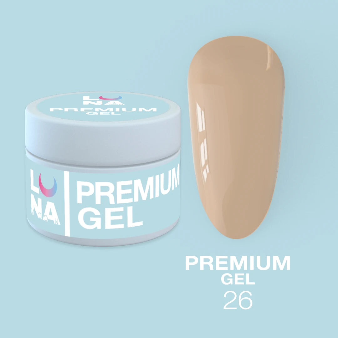 LUNAmoon Builder Gel Premium #26, 15ml