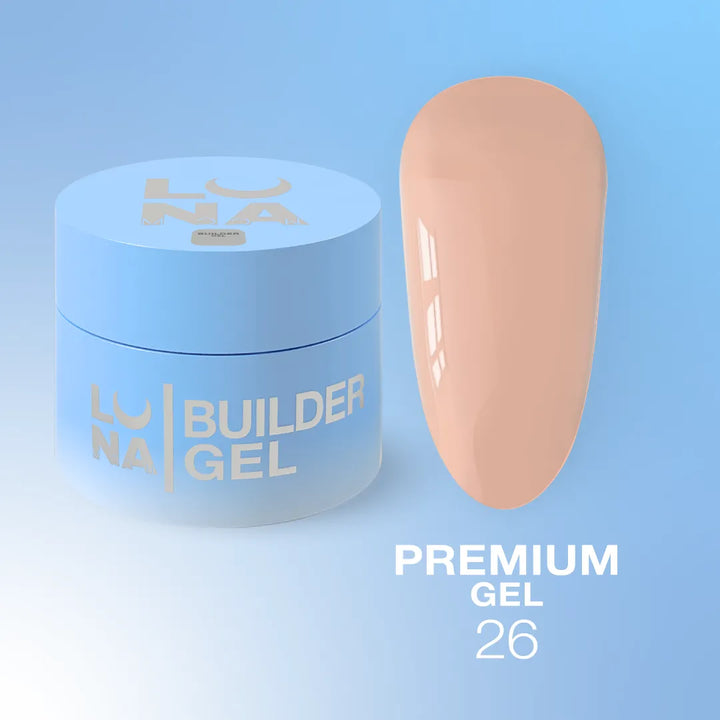 LUNAmoon Builder Gel Premium #26, 15ml