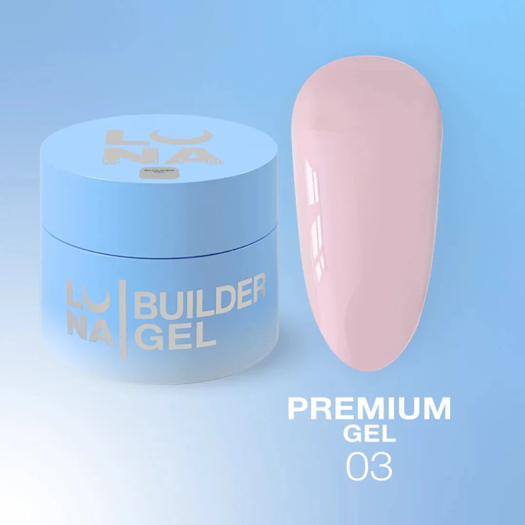 LUNAmoon Builder Gel Premium 03 - Level Up Beauty Supply