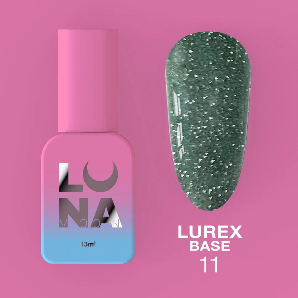 LUNAmoon Camouflage Base Lurex 11, 13ml - Level Up Beauty Supply