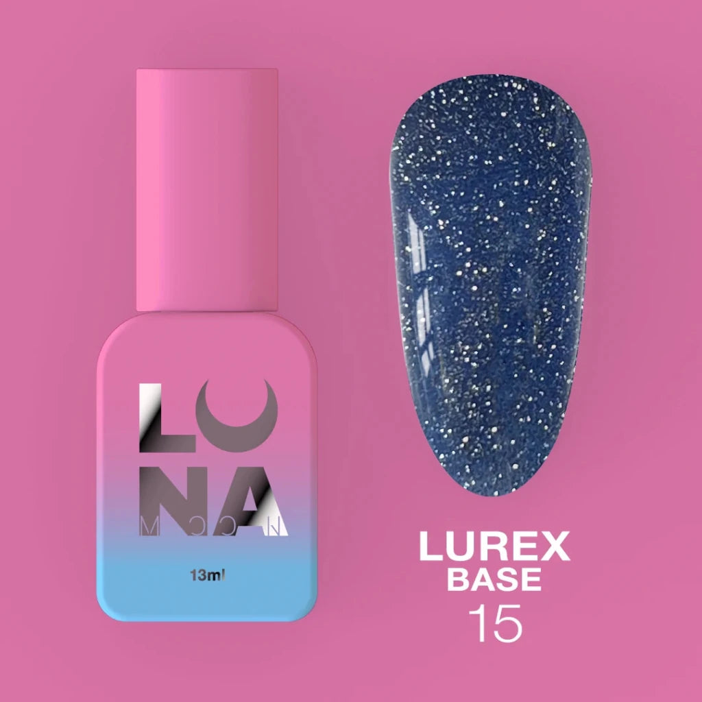 LUNAmoon Camouflage Base Lurex 15, 13ml - Level Up Beauty Supply