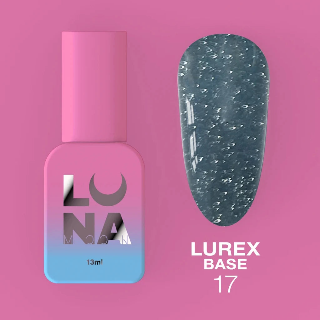 LUNAmoon Camouflage Base Lurex 17, 13ml - Level Up Beauty Supply