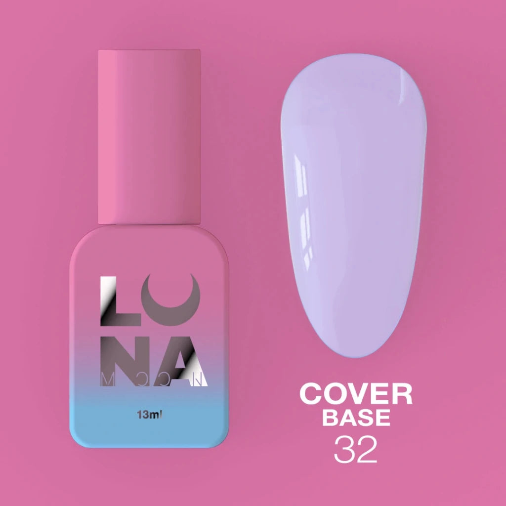 LUNAmoon Camouflage Cover Base 32, 13ml - Level Up Beauty Supply