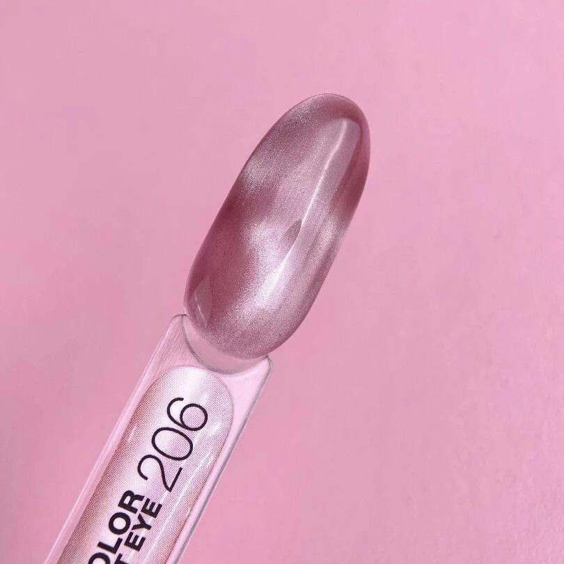 LUNAmoon Colour Gel Polish Cat Eye 206, 13ml - Level Up Beauty Supply
