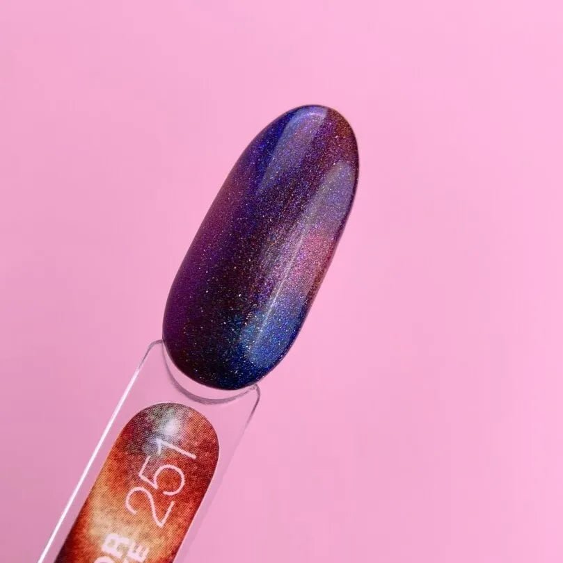 LUNAmoon Colour Gel Polish Cat Eye 251, 13ml - Level Up Beauty Supply