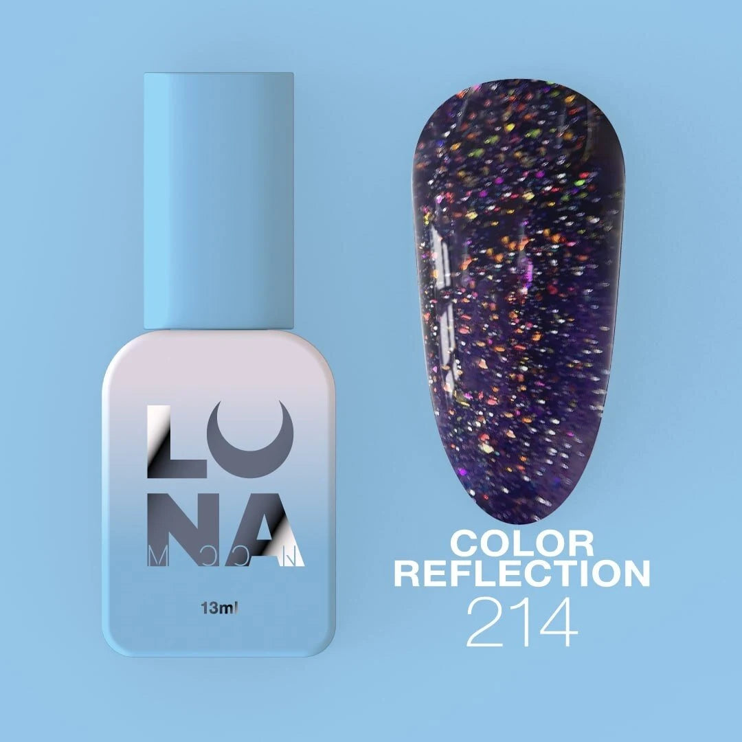 LUNAmoon Colour Gel Polish Reflection #214, 13ml