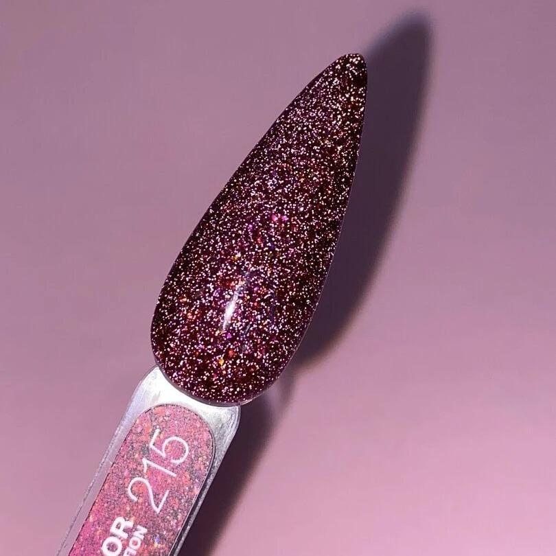 LUNAmoon Colour Gel Polish Reflection 215, 13ml - Level Up Beauty Supply