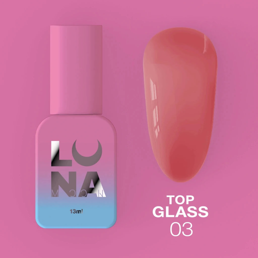 LUNAmoon Colour Top Glass 03, 13ml - Level Up Beauty Supply