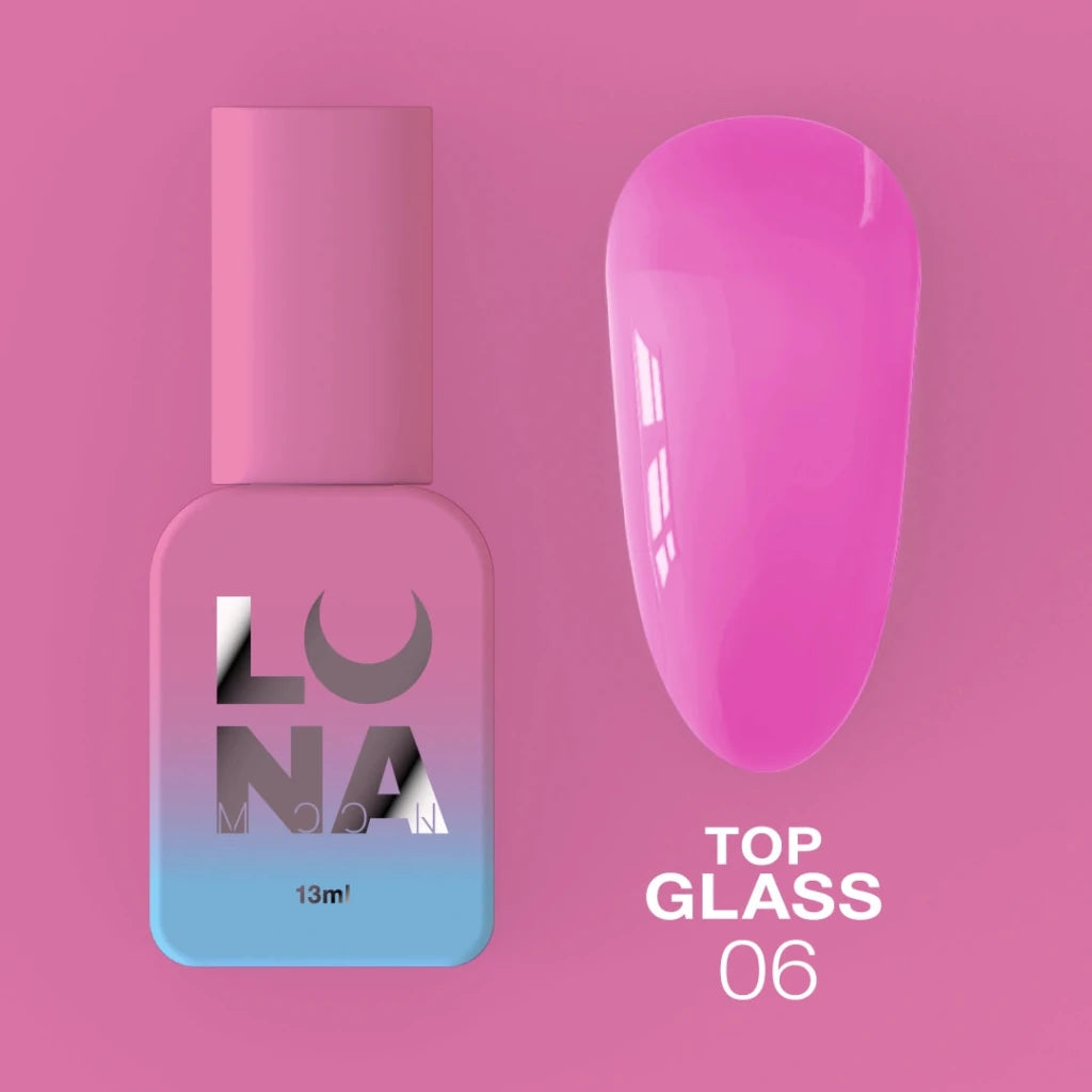 LUNAmoon Colour Top Glass 06, 13ml - Level Up Beauty Supply