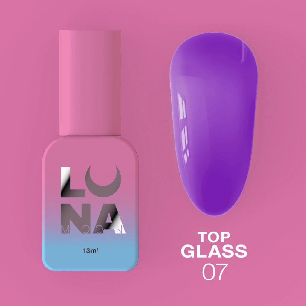 LUNAmoon Colour Top Glass 07, 13ml - Level Up Beauty Supply