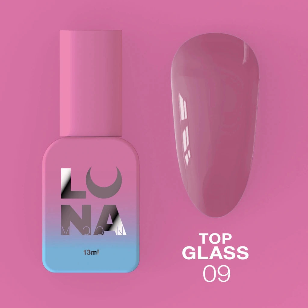 LUNAmoon Colour Top Glass 09, 13ml - Level Up Beauty Supply