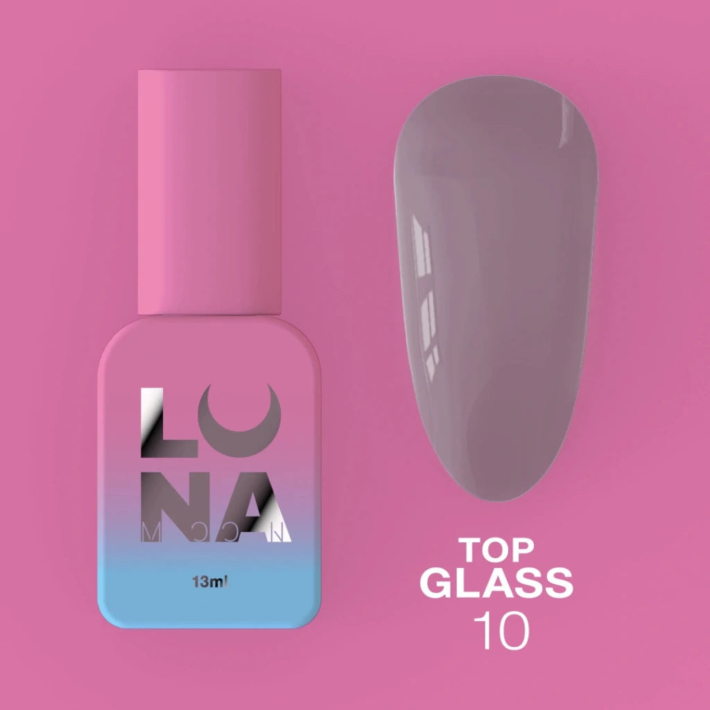 LUNAmoon Colour Top Glass 10, 13ml - Level Up Beauty Supply