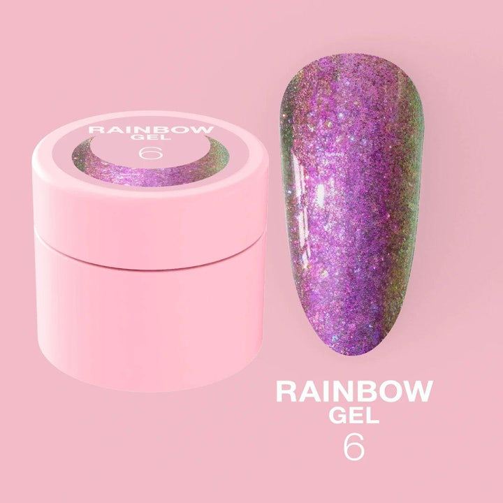 LUNAmoon Glitter Rainbow Gel #06 5ml